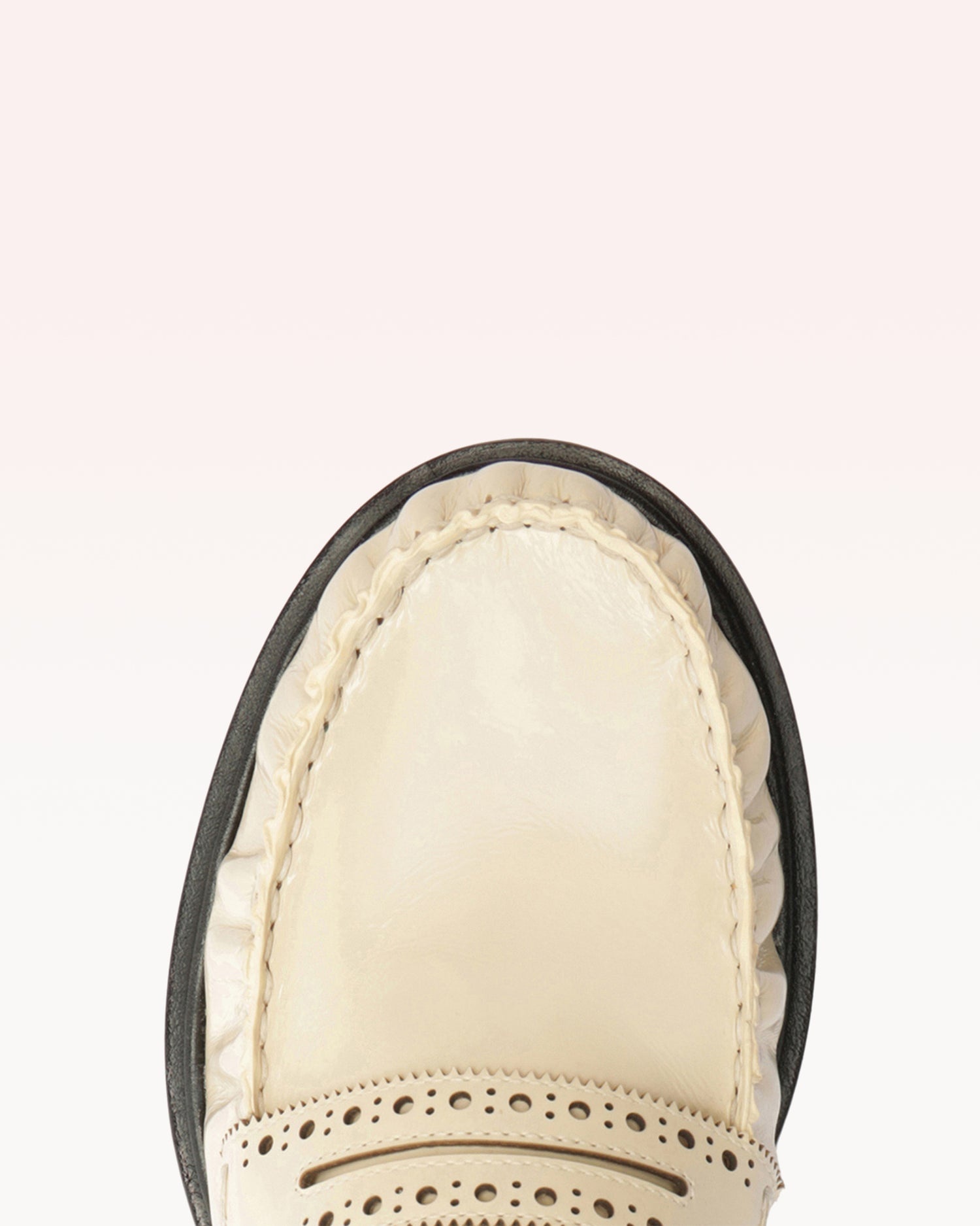 SOFT LOAFER BROGUE EGGSHELL - 4