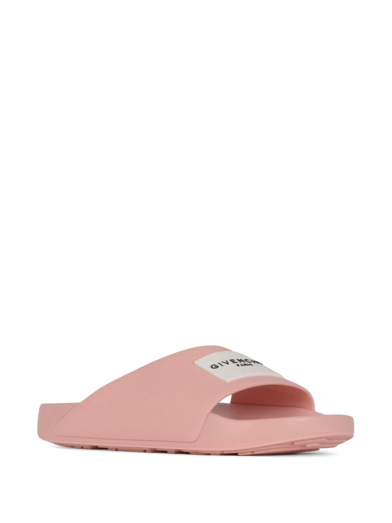 Givenchy logo-patch slides outlook