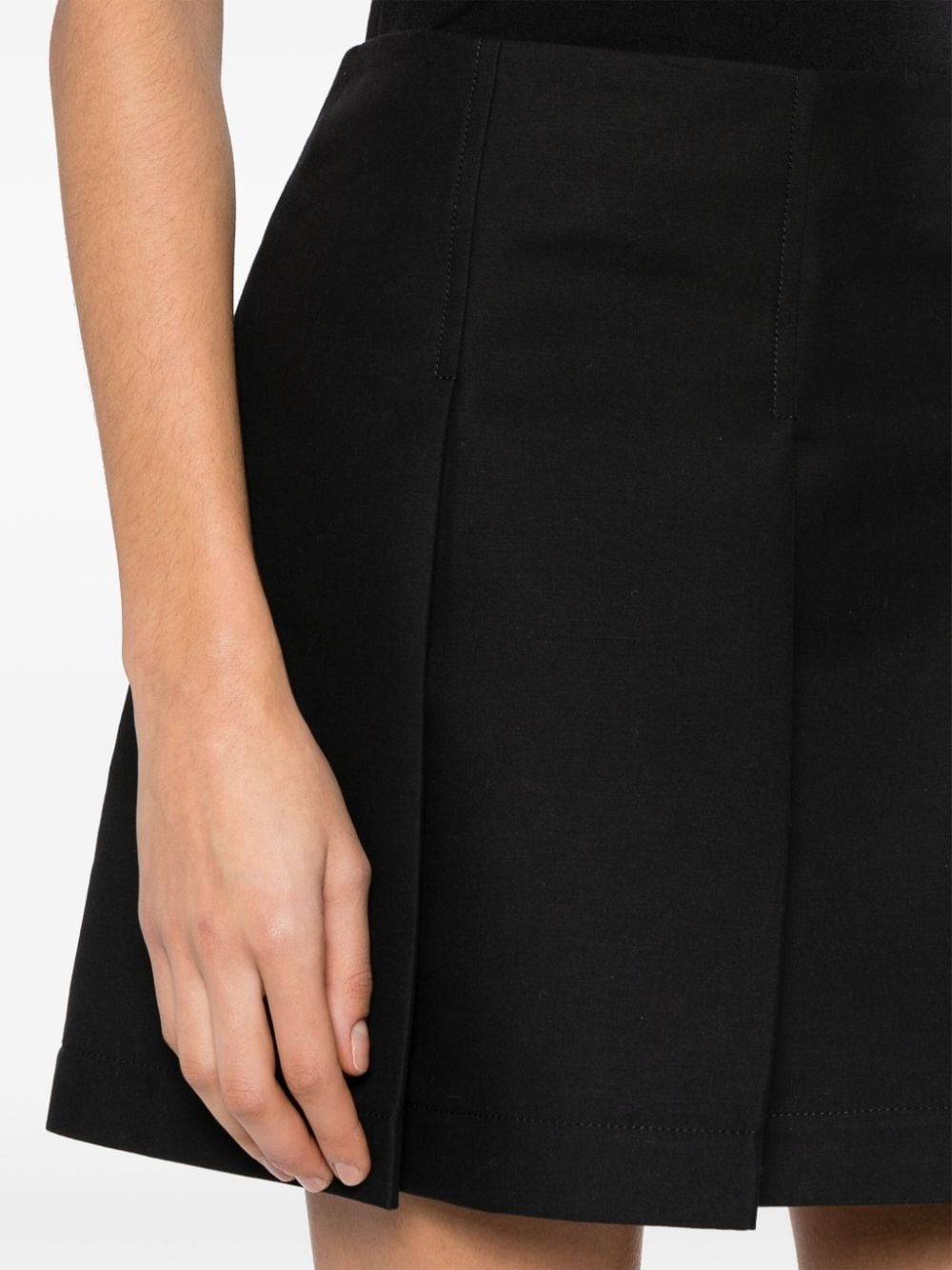 pleated cotton skirt - 5