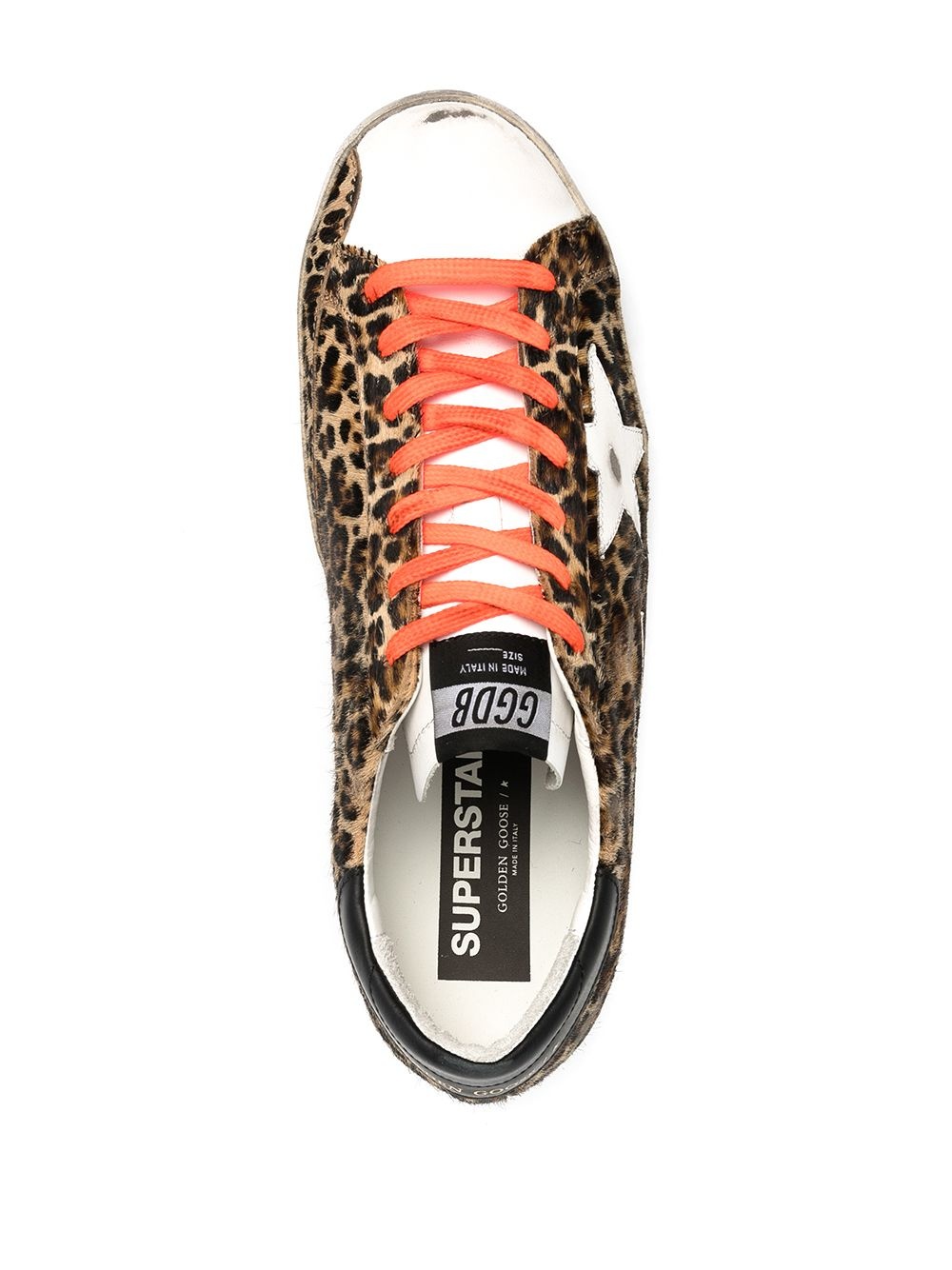 Superstar leopard-print sneakers - 4