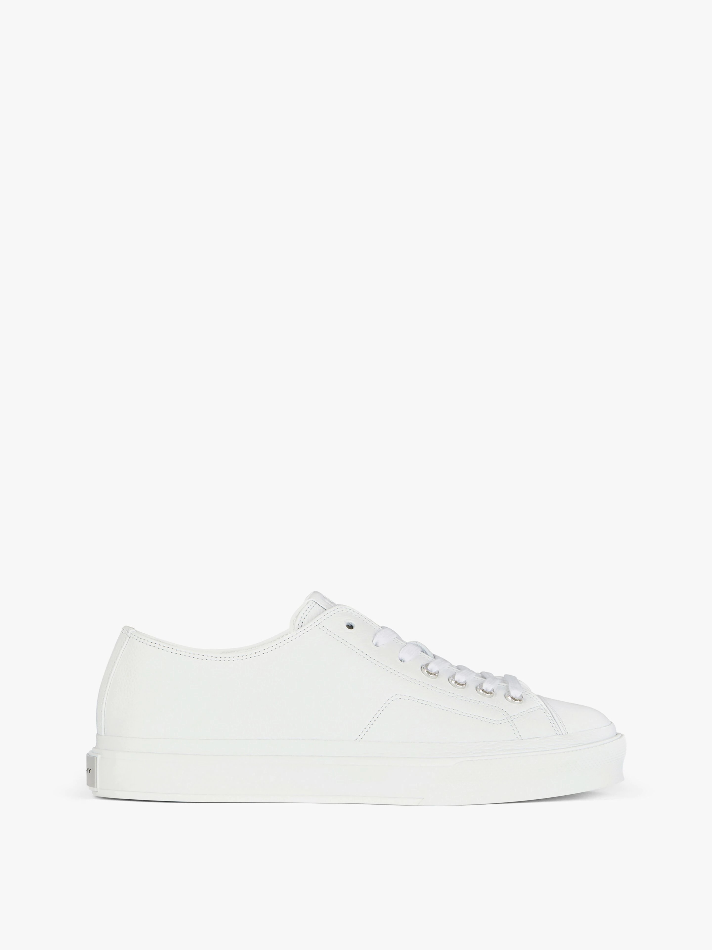 SNEAKERS CITY IN GRAINED LEATHER - 1