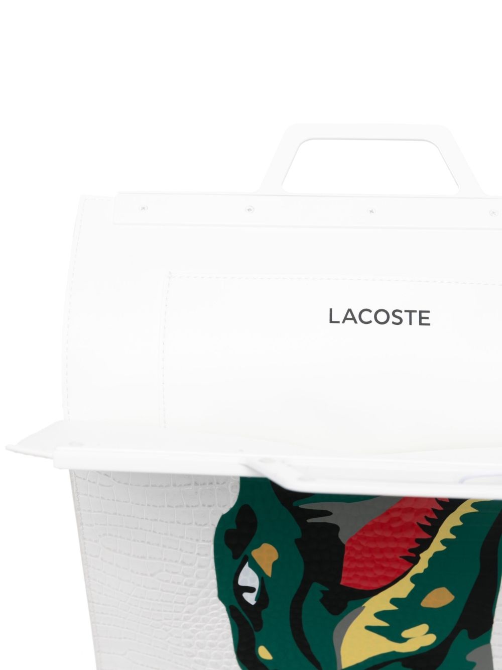 crocodile-print tote bag - 5
