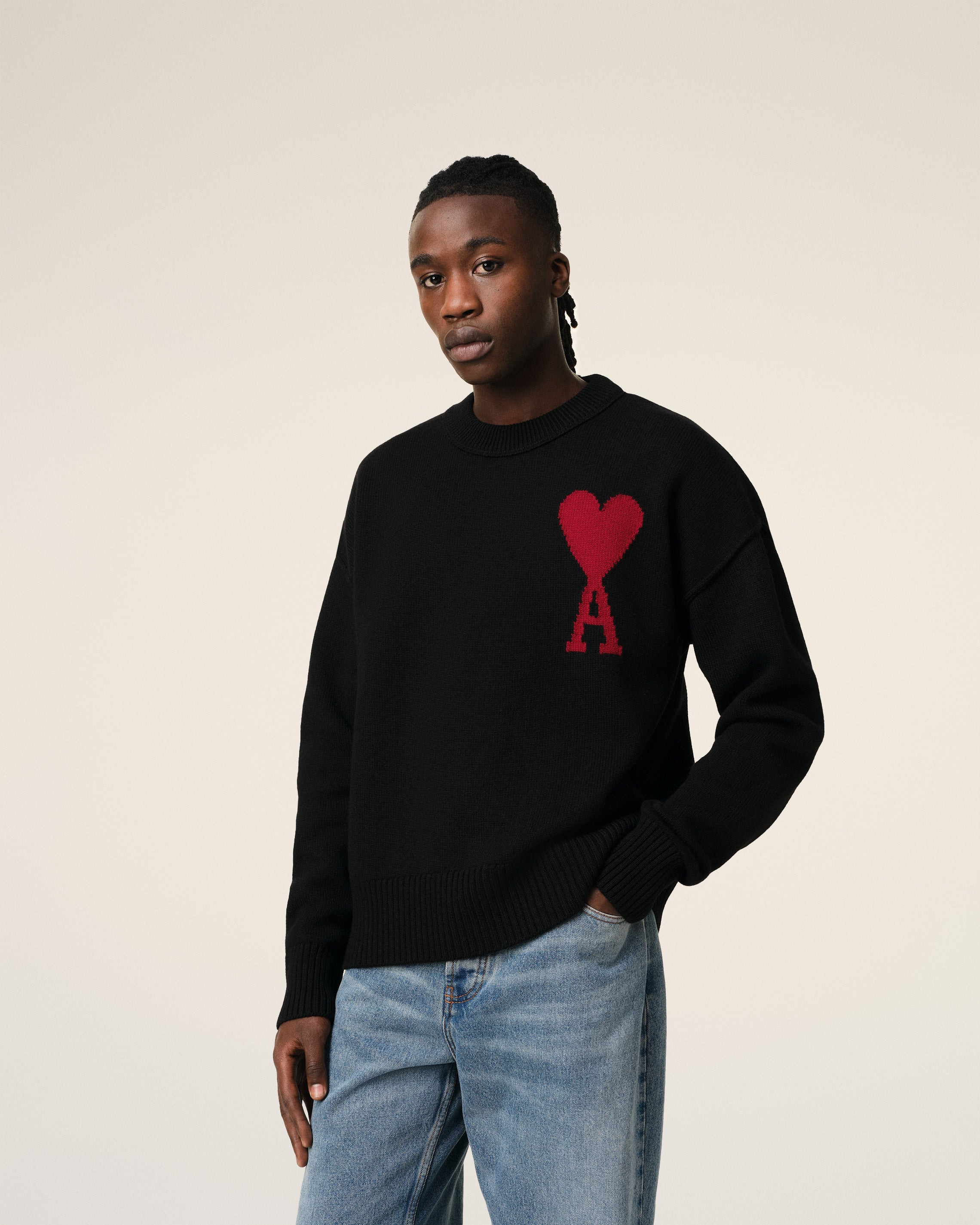 RED AMI DE COEUR SWEATER - 3