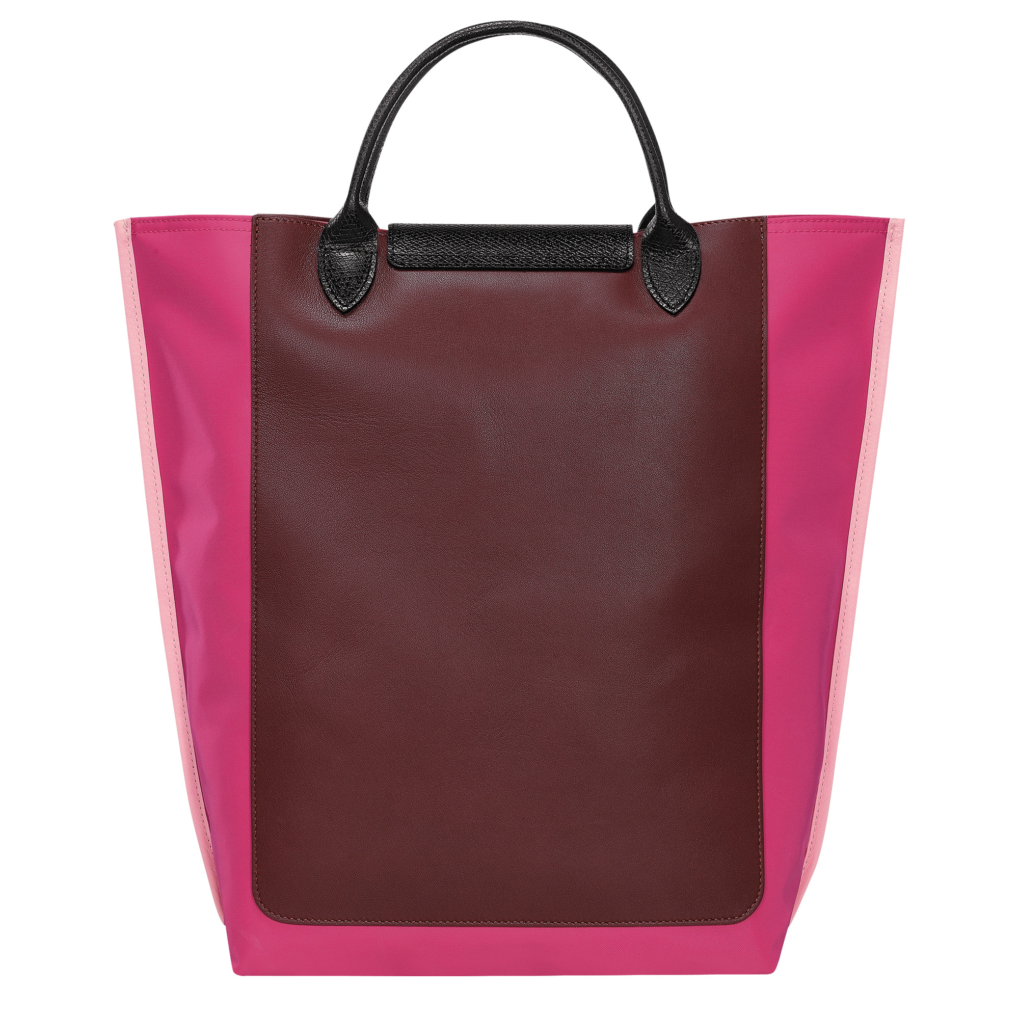 Cabas Longchamp M Tote bag Magenta - Canvas - 4