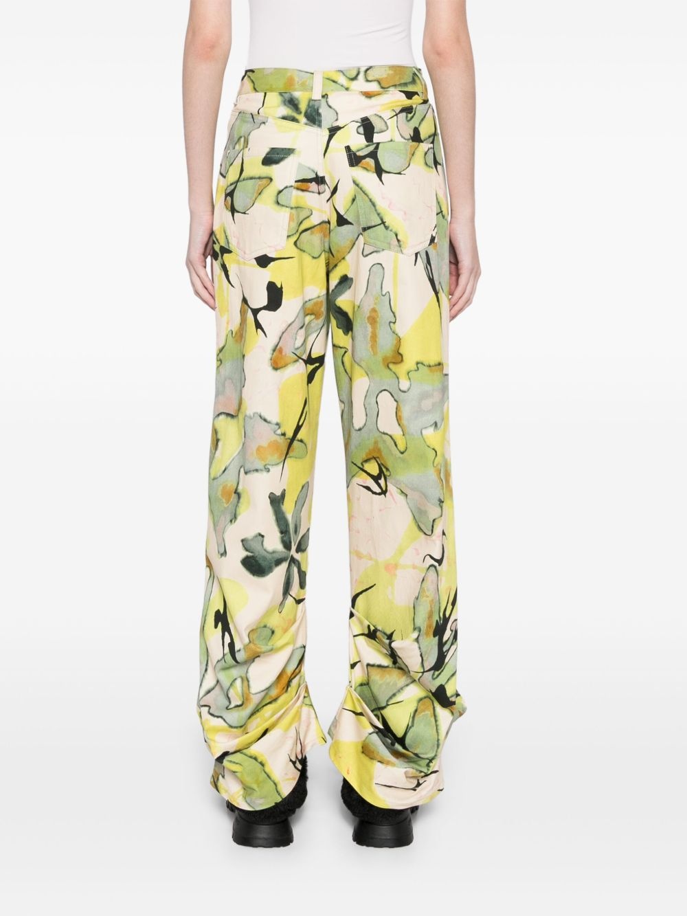 Dante graphic-print trousers - 4