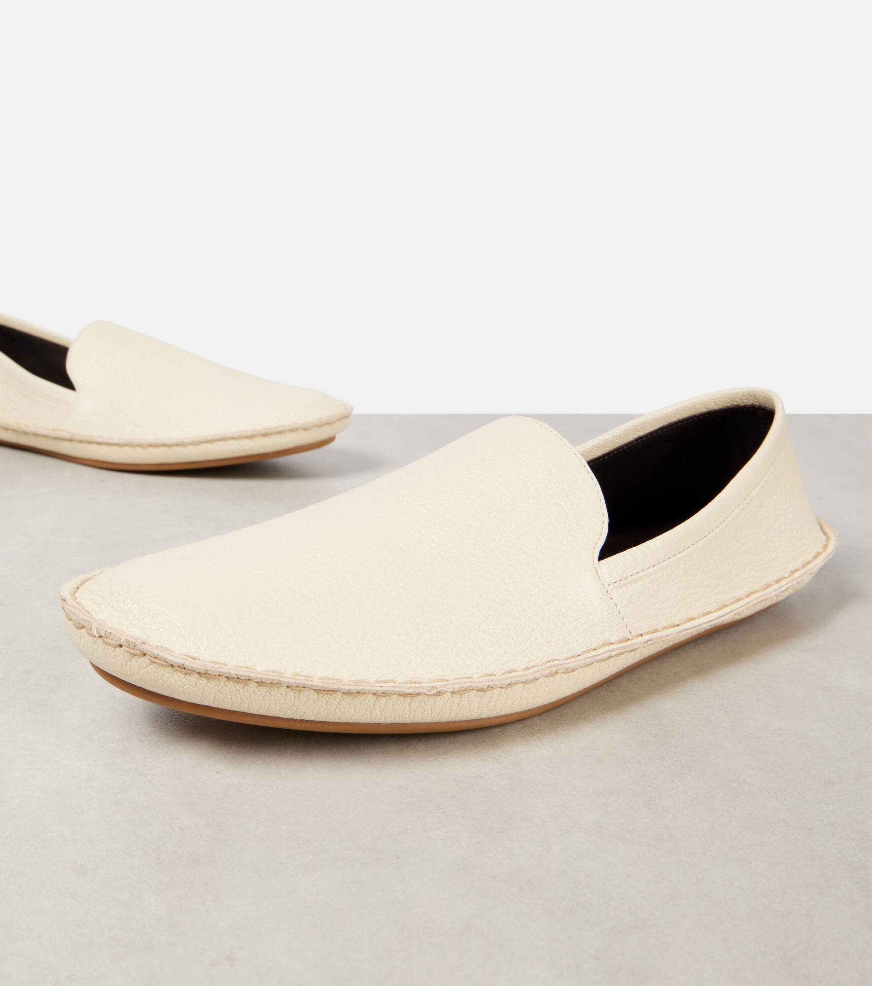 Vasko leather slip-on shoes - 5