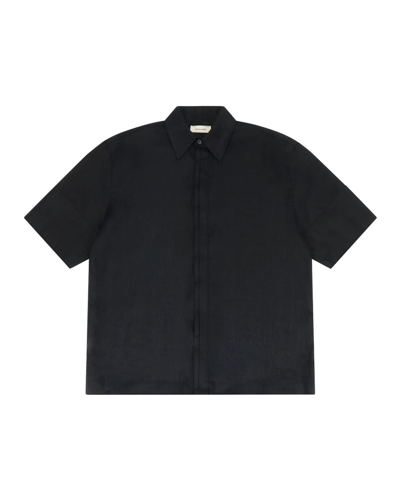 OJAI SHIRT BLACK LINEN 4
