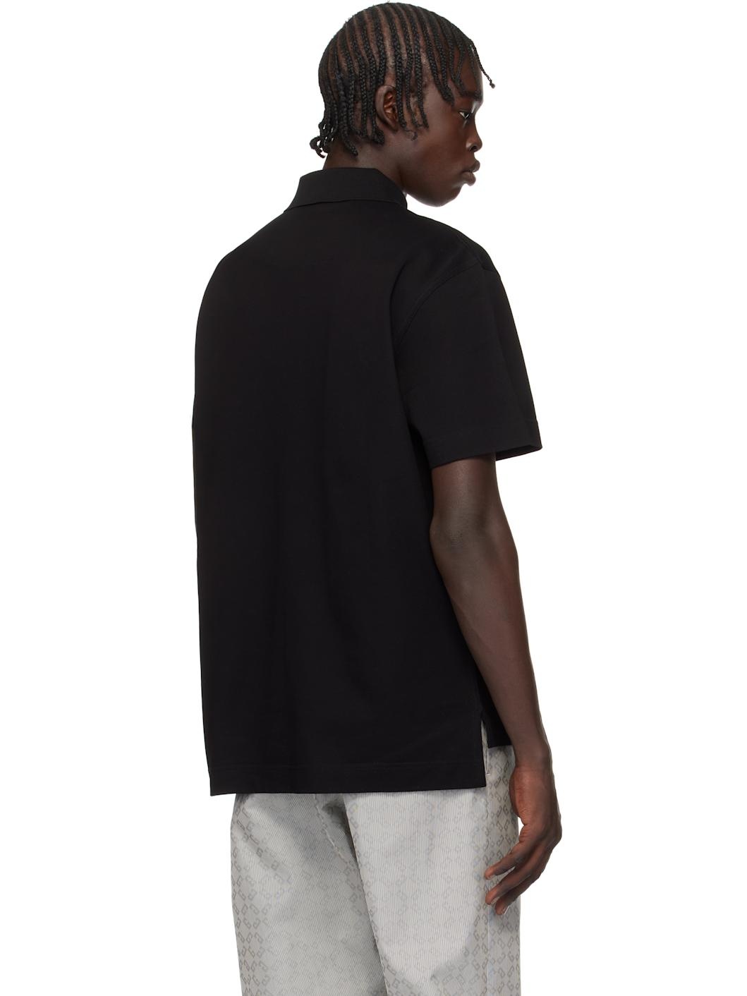 Black 4G Detail Polo - 3