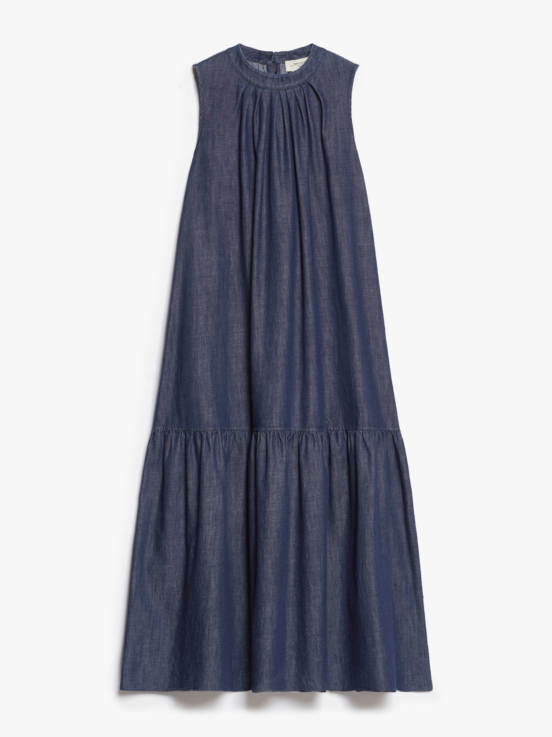 TURCHIA Long denim dress - 1
