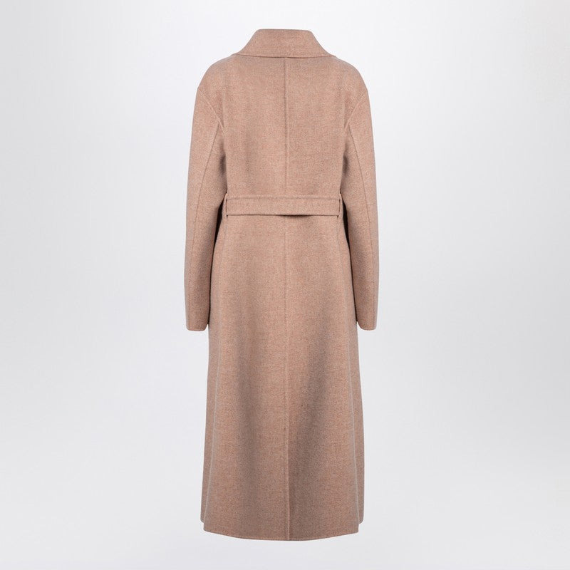 Jil Sander Pink Granite Wool Coat Women - 2