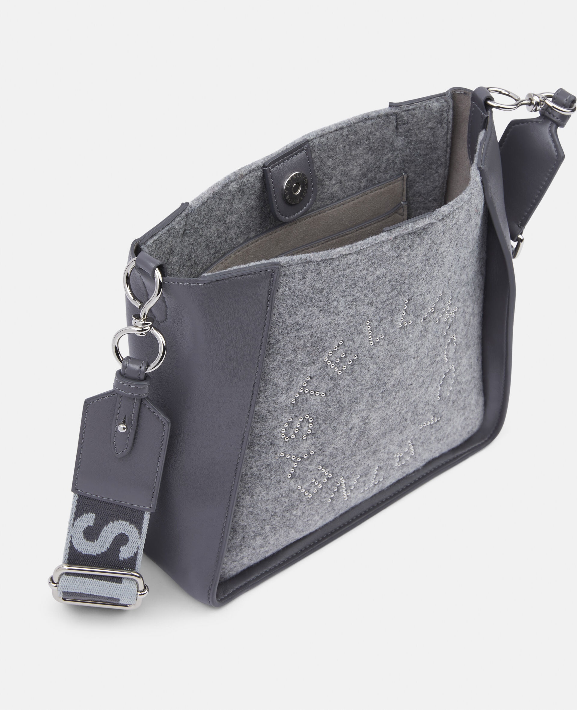 Stella Logo Felt Shoulder Bag - 4