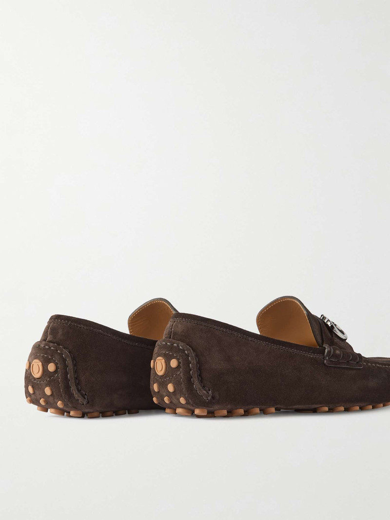 Grazioso Full-Grain Leather Driving Shoes 5