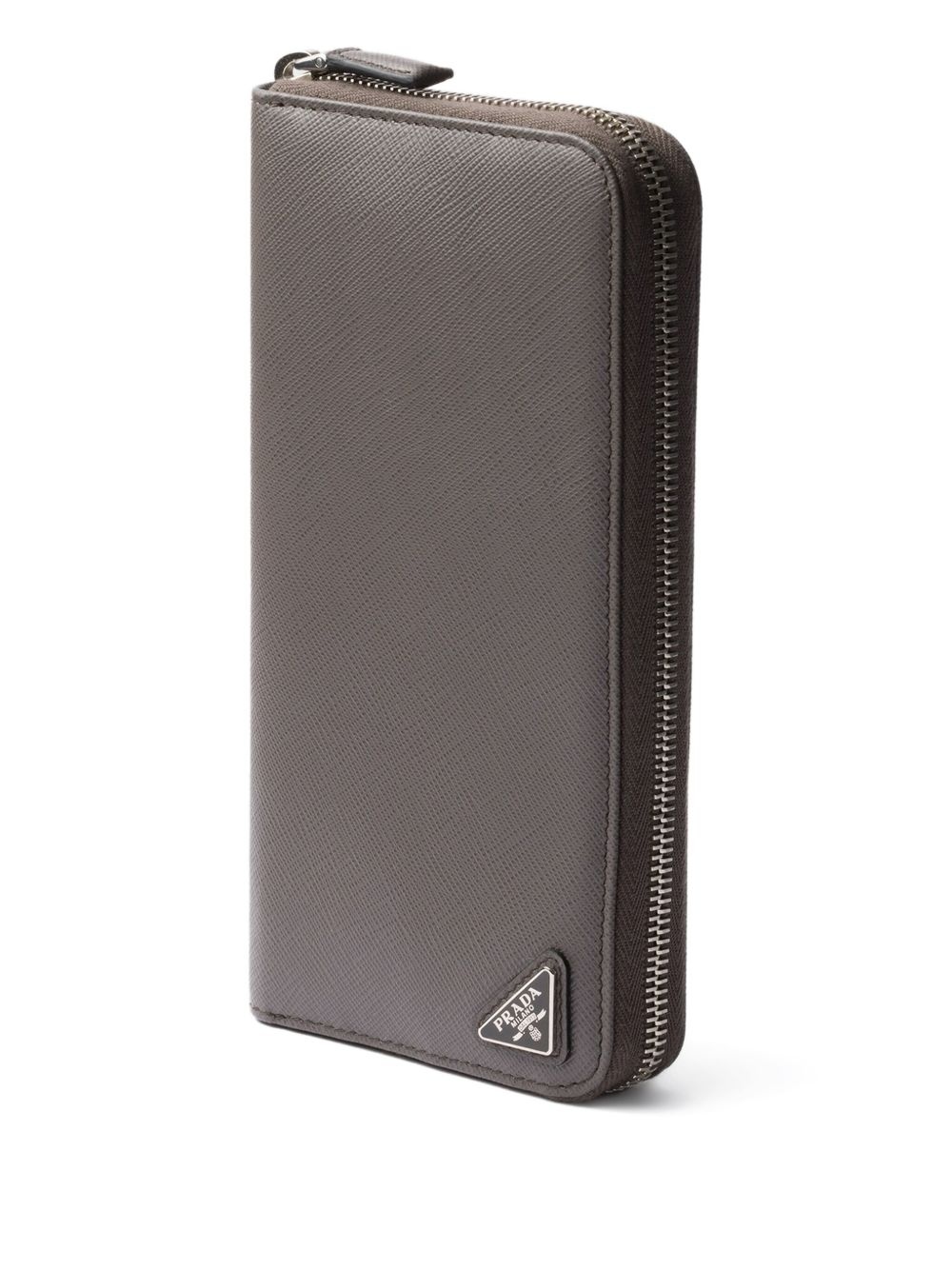 textured zip-around wallet - 4