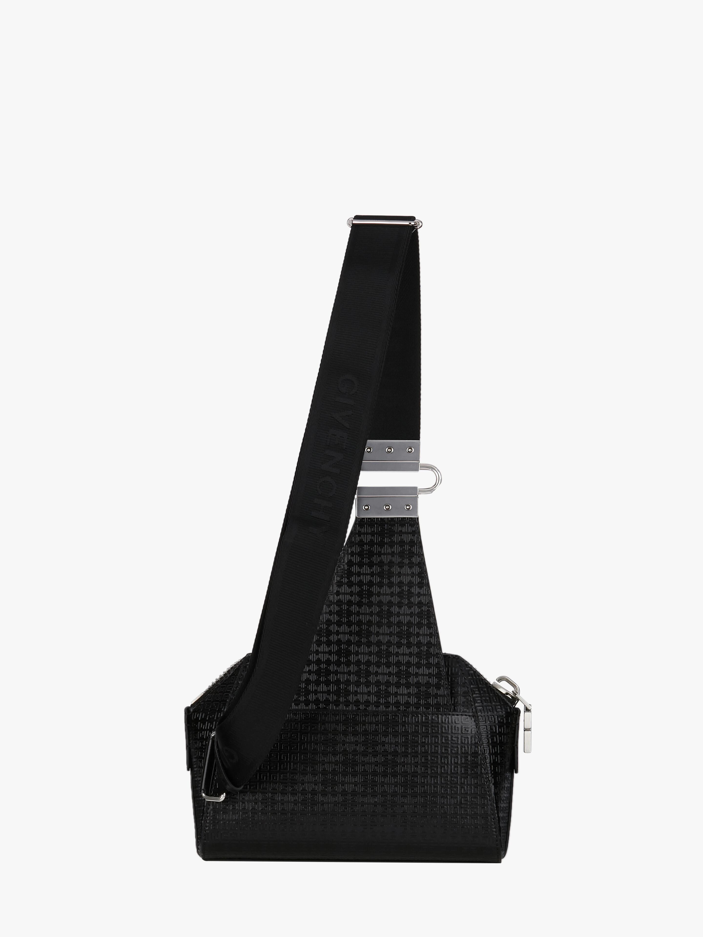 SMALL ANTIGONA TIGER CROSSBODY BAG IN BOX LEATHER 3
