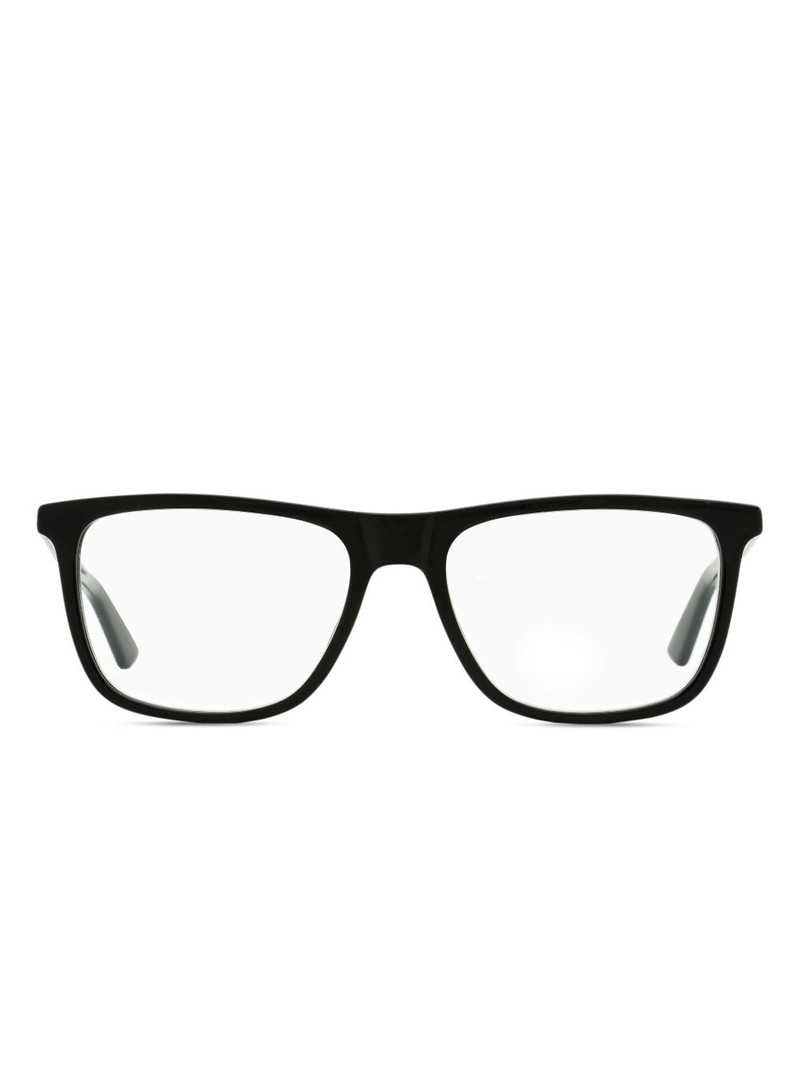 rectangular-frame glasses 1
