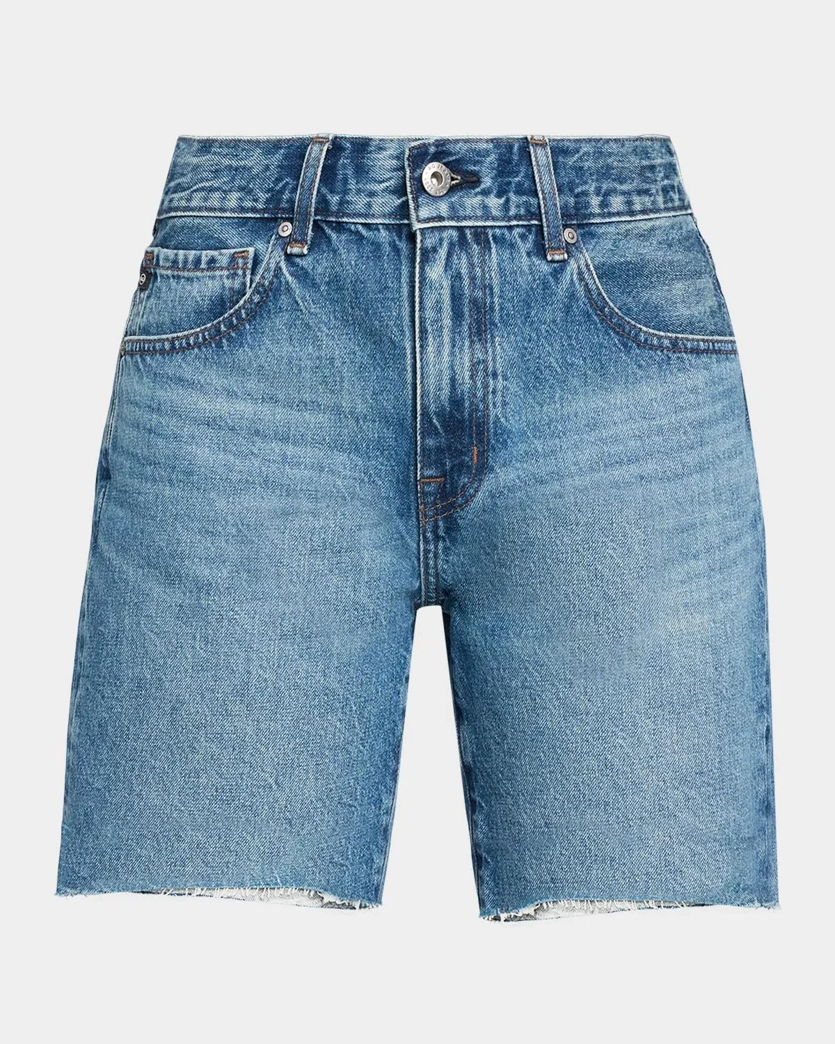 Flexi Wren Mid-Rise Bermuda Shorts - 1