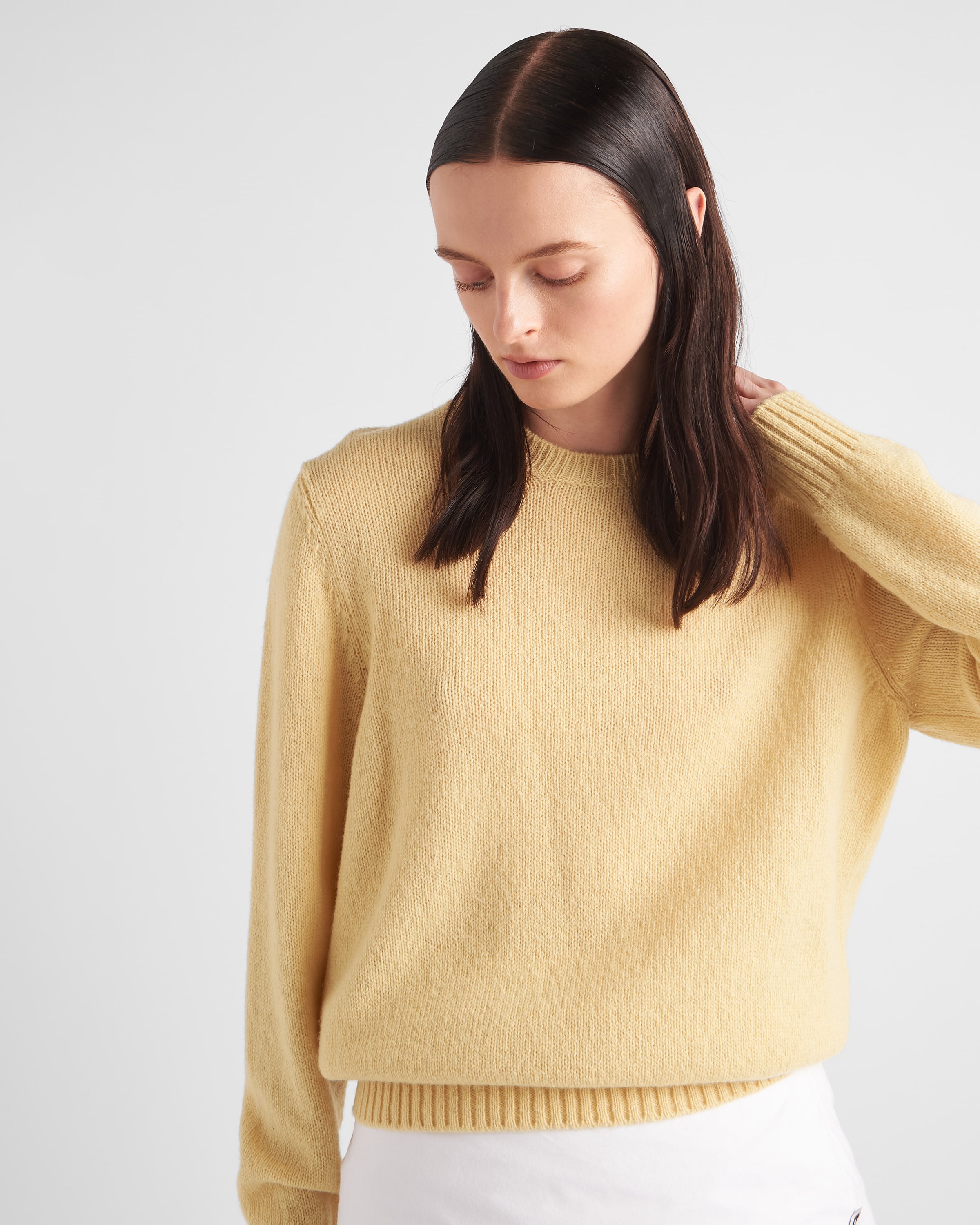 Wool and cashmere crew-neck sweater - 3