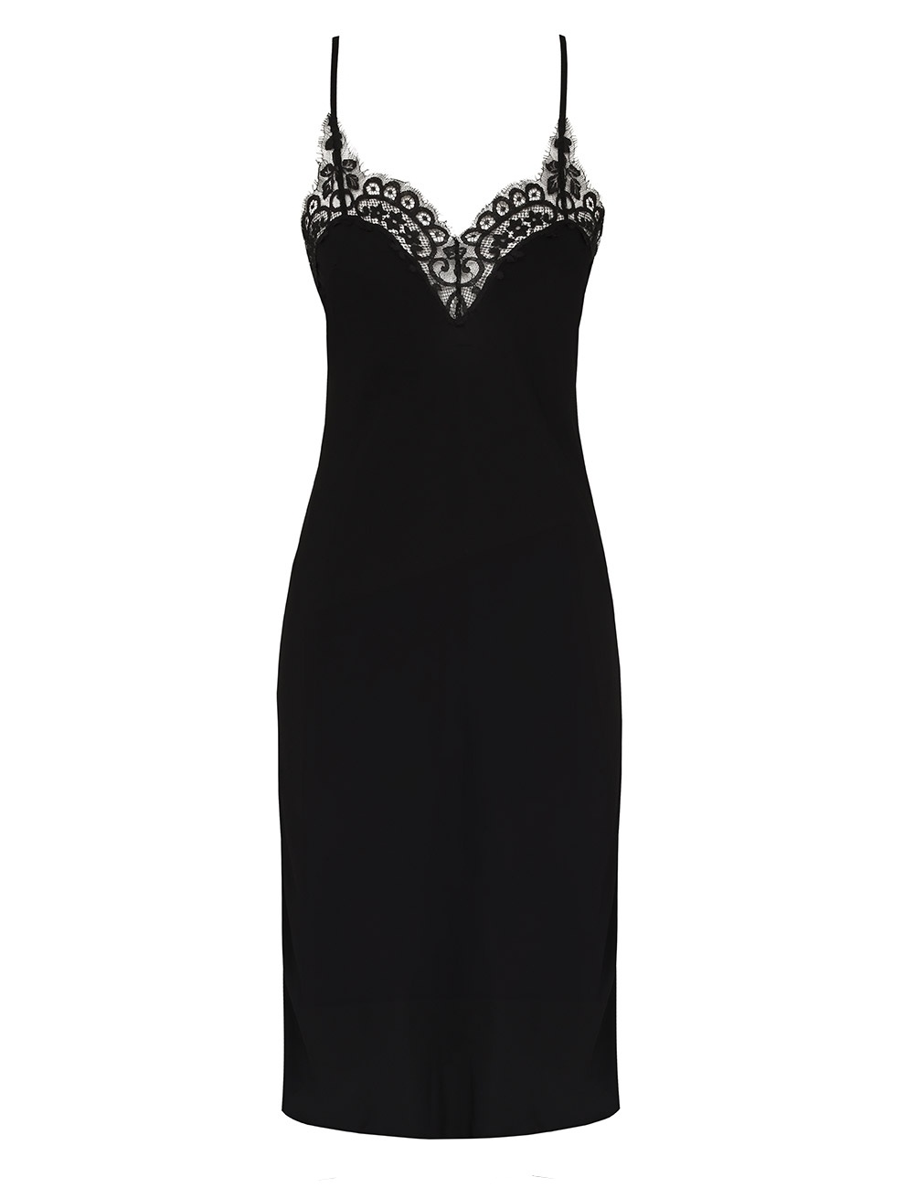 EDEN V NECK SPLICED GOWN - 7