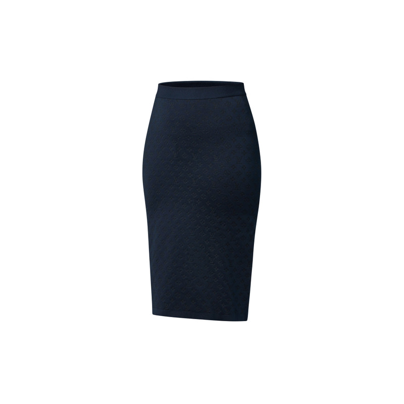Louis Vuitton Monogram Jacquard Knit Skirt outlook