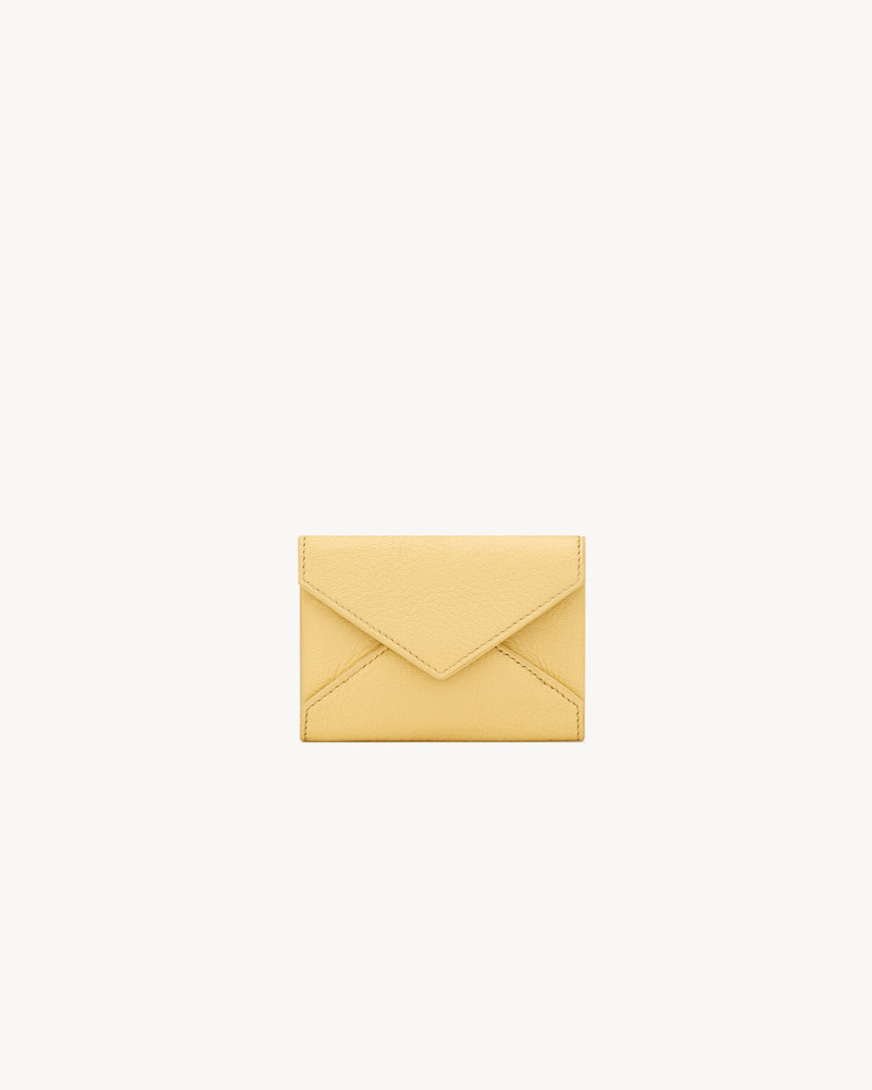 LETTER CARD CASE IN LEATHER 1