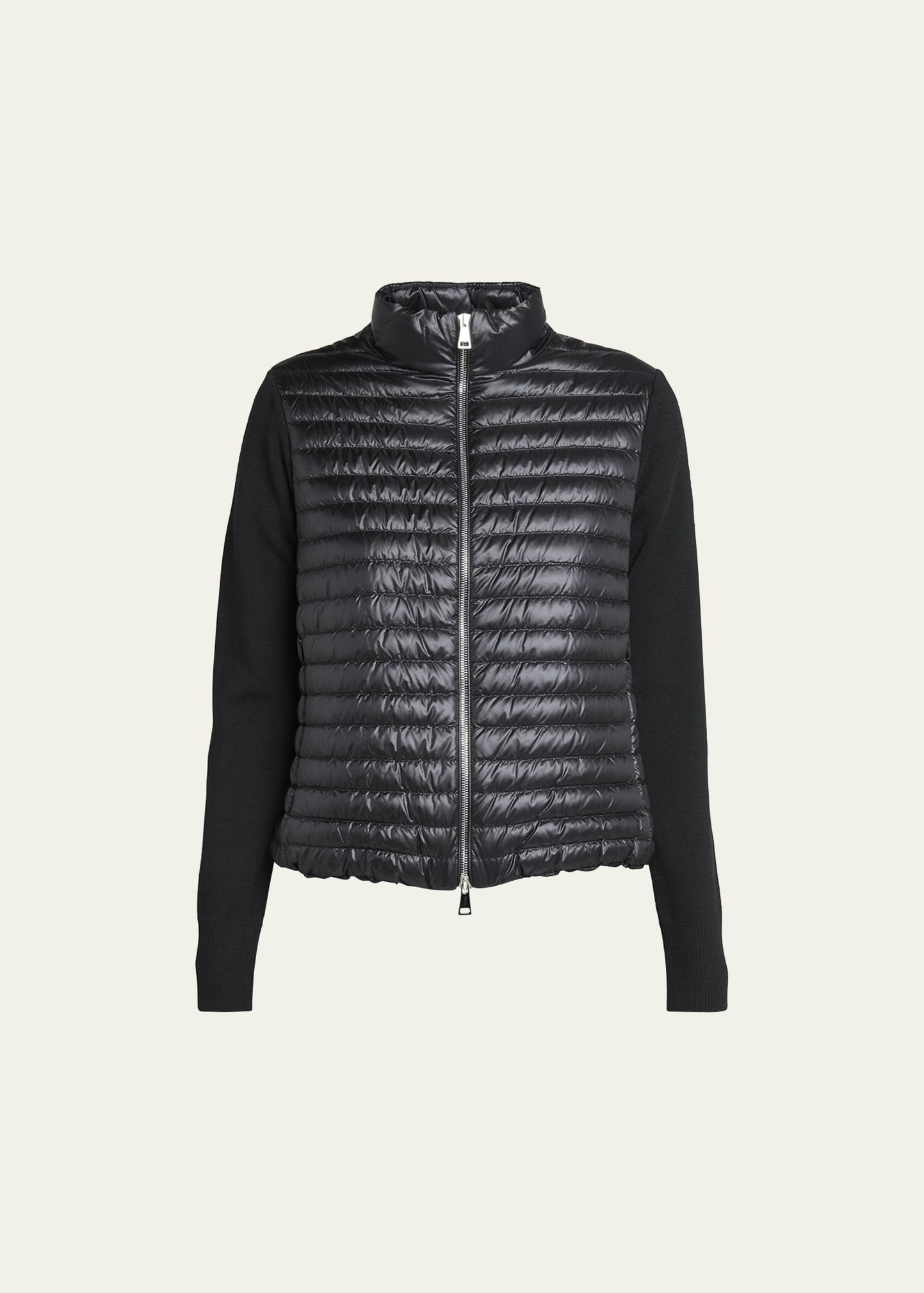 Hybrid Puffer Cardigan - 1