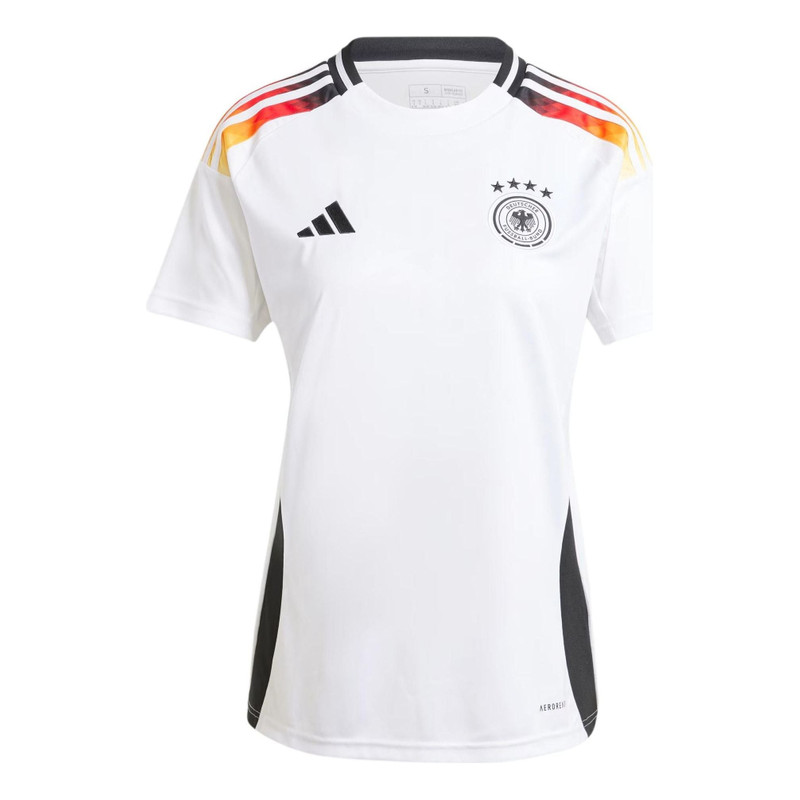 (WMNS) adidas Germany 24 Home Soccer Jersey 'White' IP6131 1