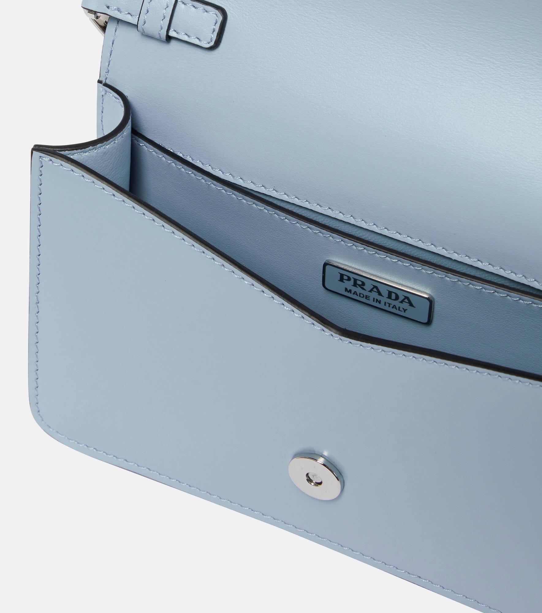 Mini leather crossbody bag - 3