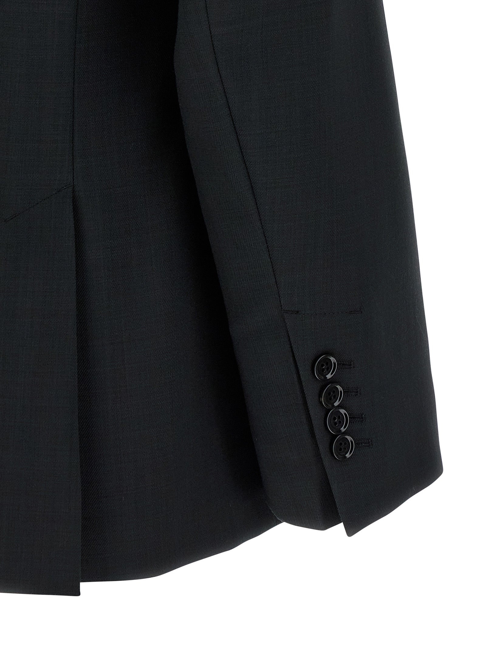 Wool Blazer Gray - 4