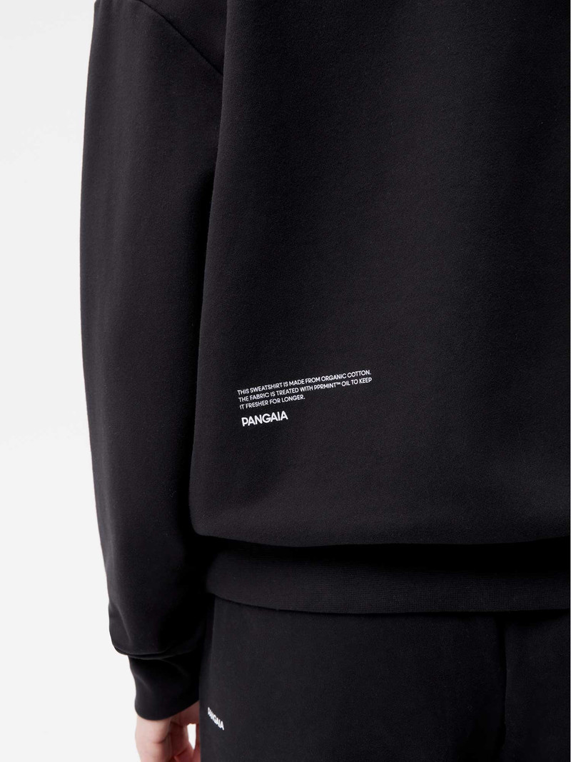 Womens High-Tech Naturalists Club Sweatshirt - Black 4