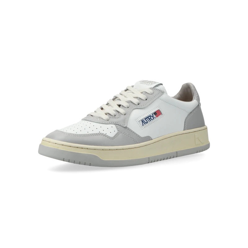 Autry Medalist Low Leather 'Grey White' AULM-WB10 - 3