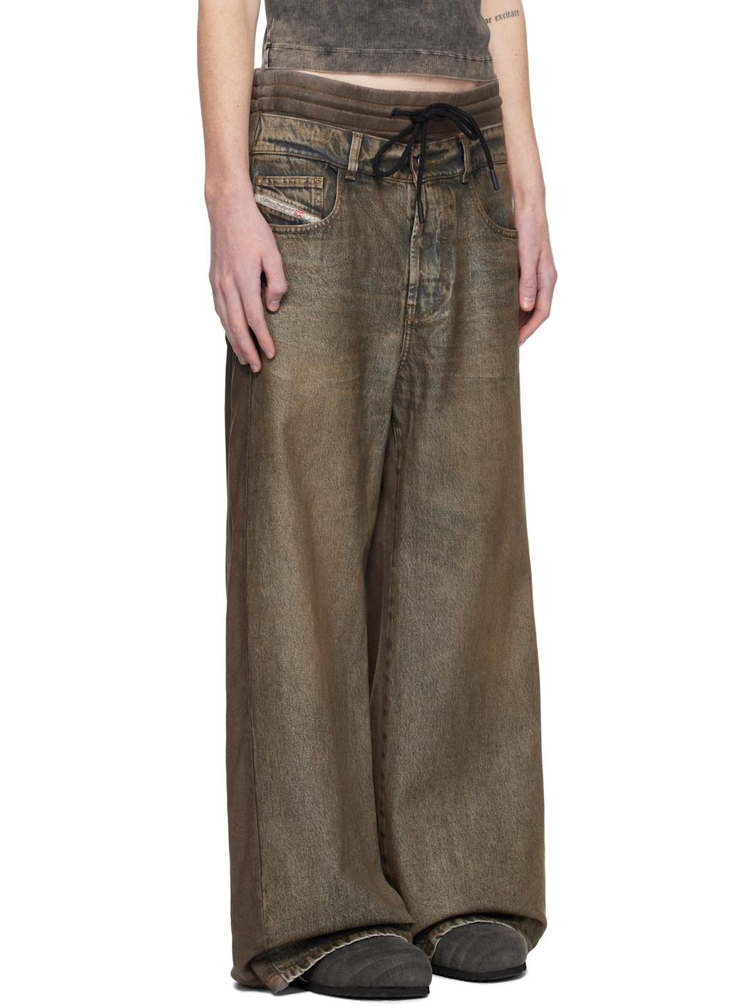 Brown D-Cali-S Jeans - 2