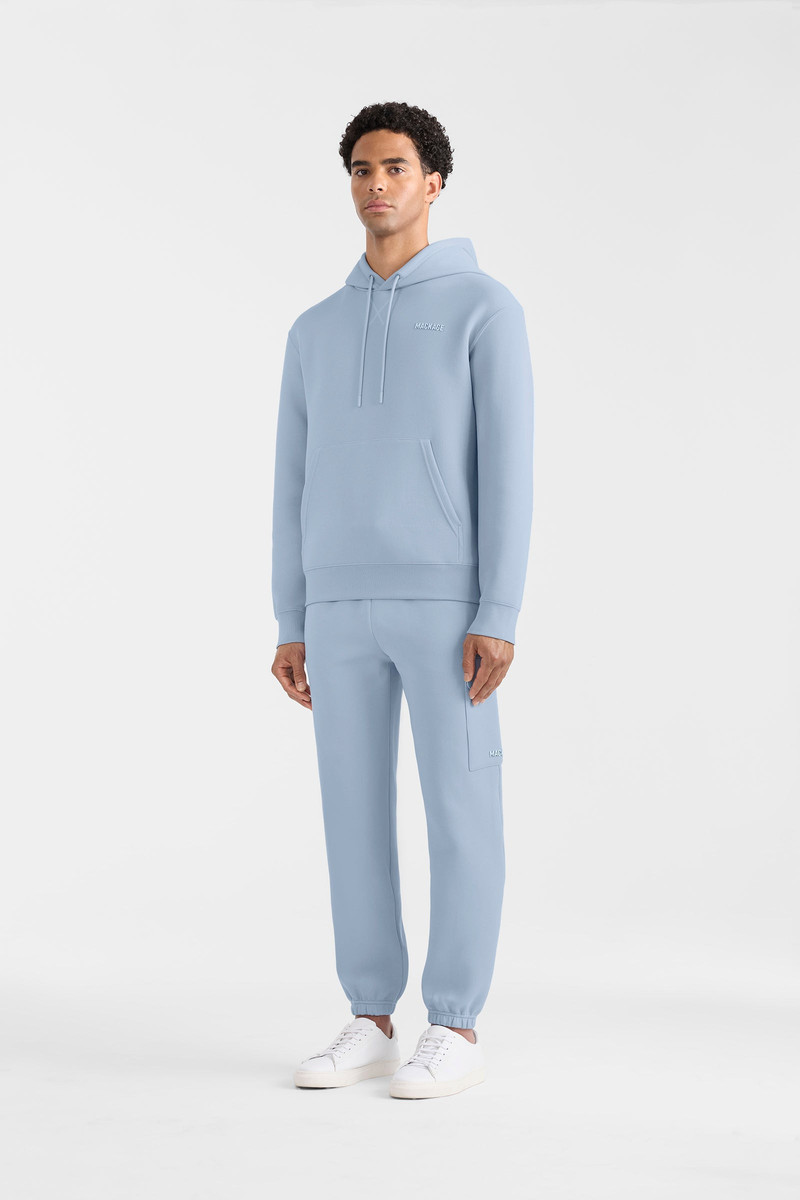 KOLTON-Z Double-Face Jersey Logo Hoodie 3