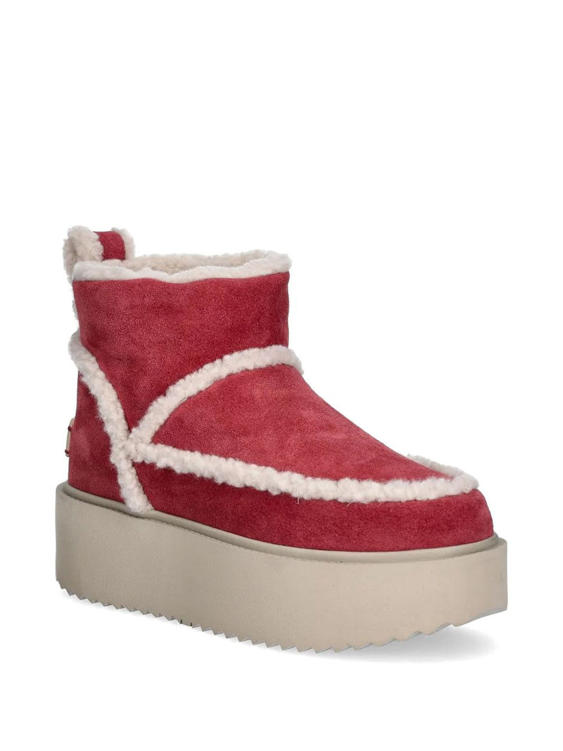 INUIKII x Coccinelle classic low shearling boots outlook