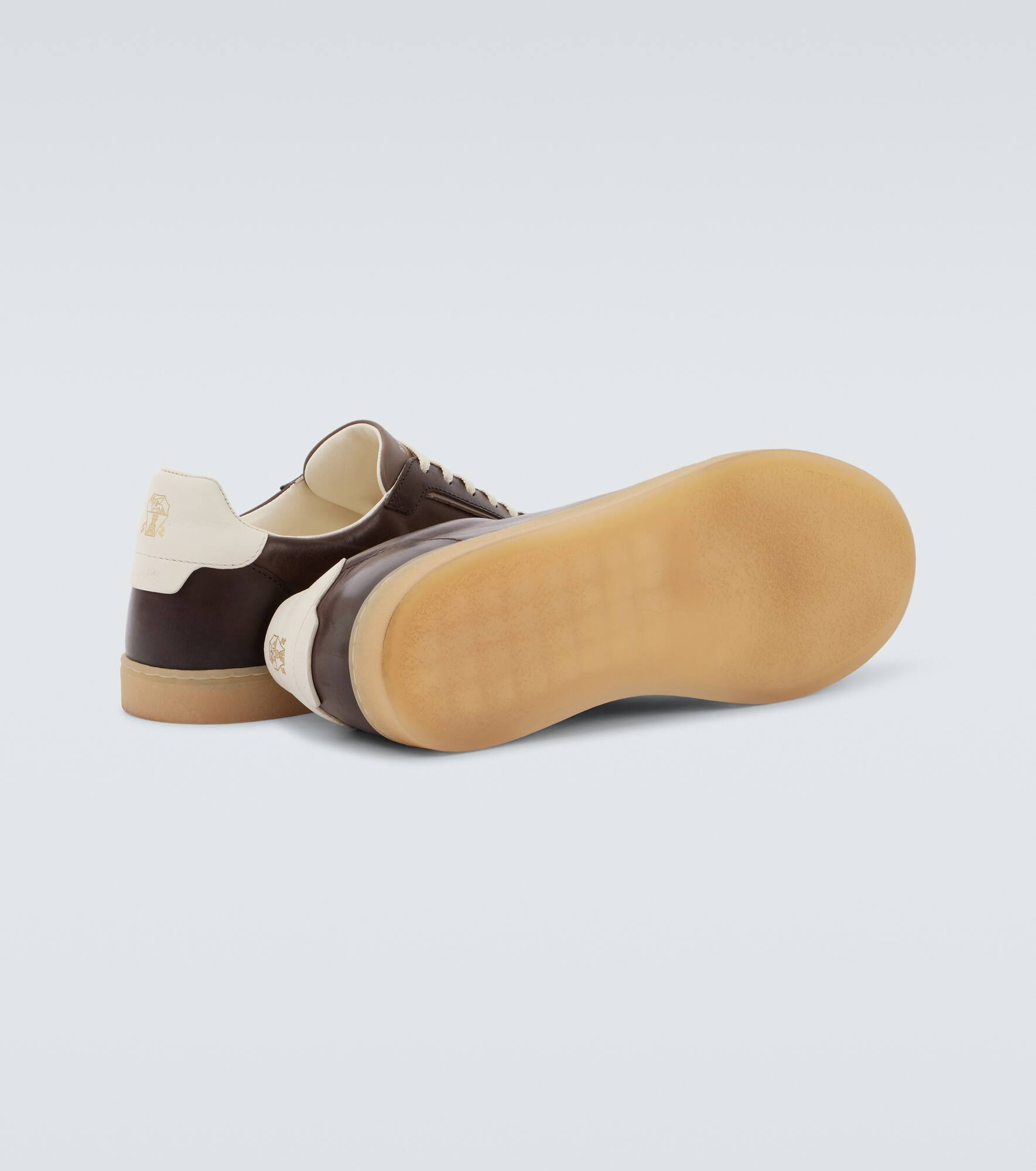 Leather sneakers - 7