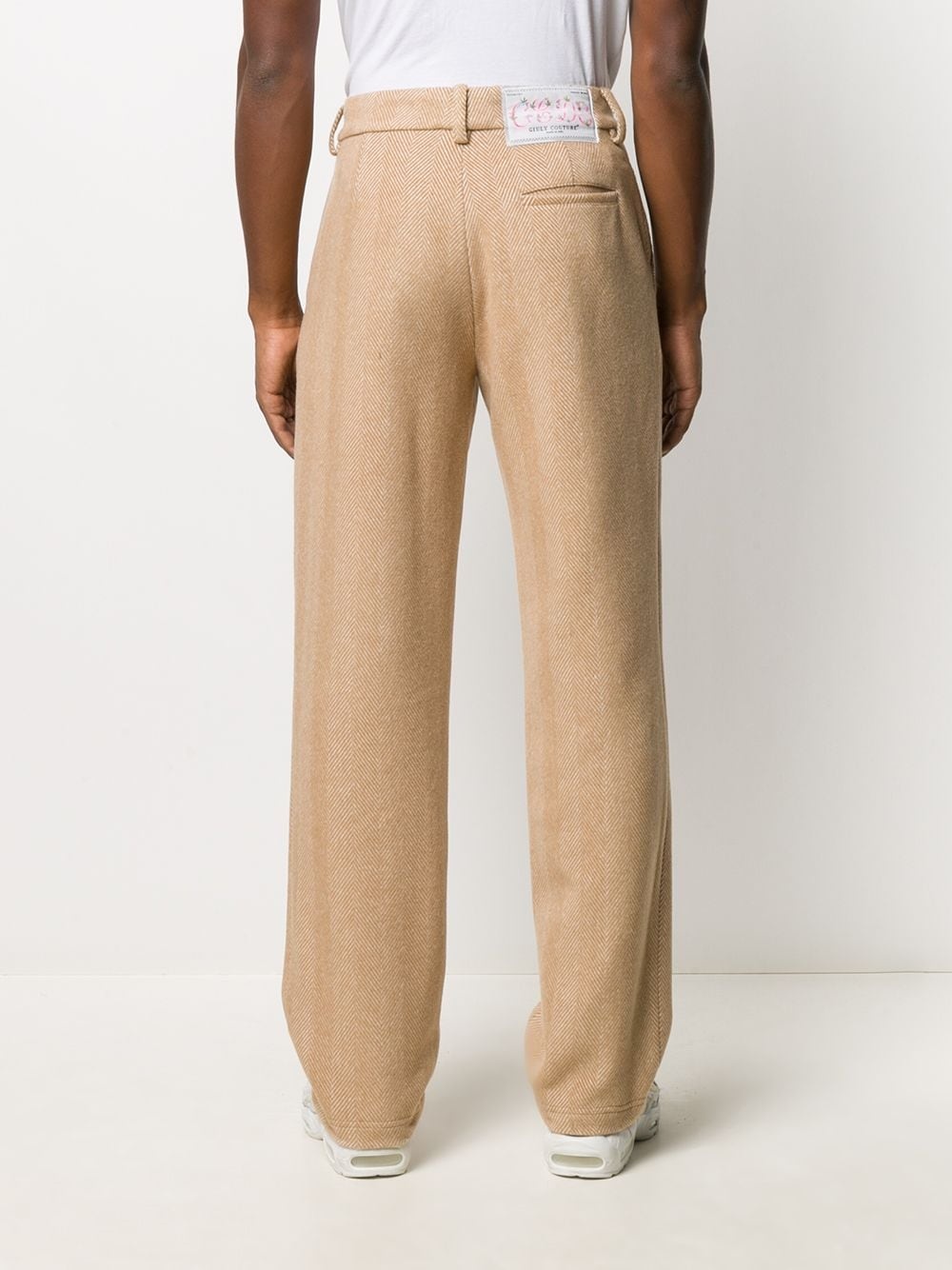 straight-leg trousers - 4