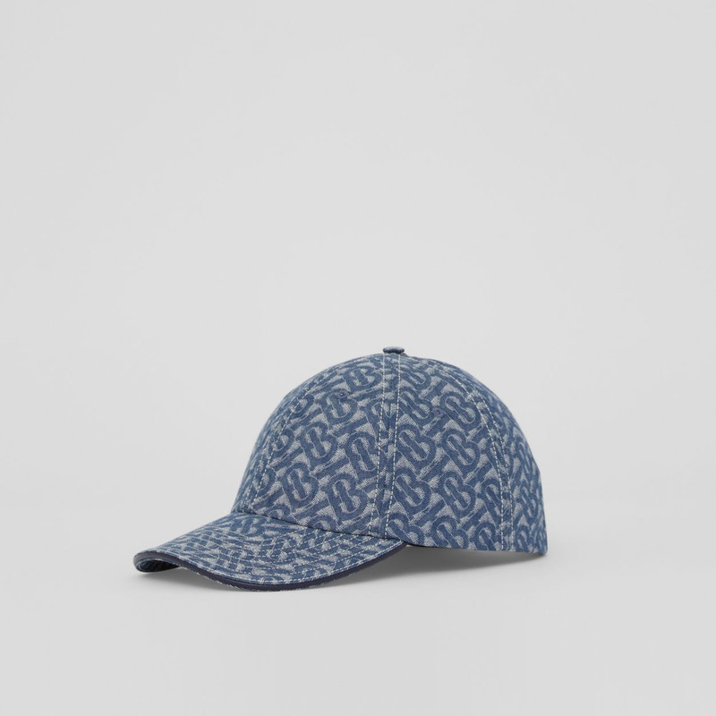 Monogram Denim Jacquard Baseball Cap 5