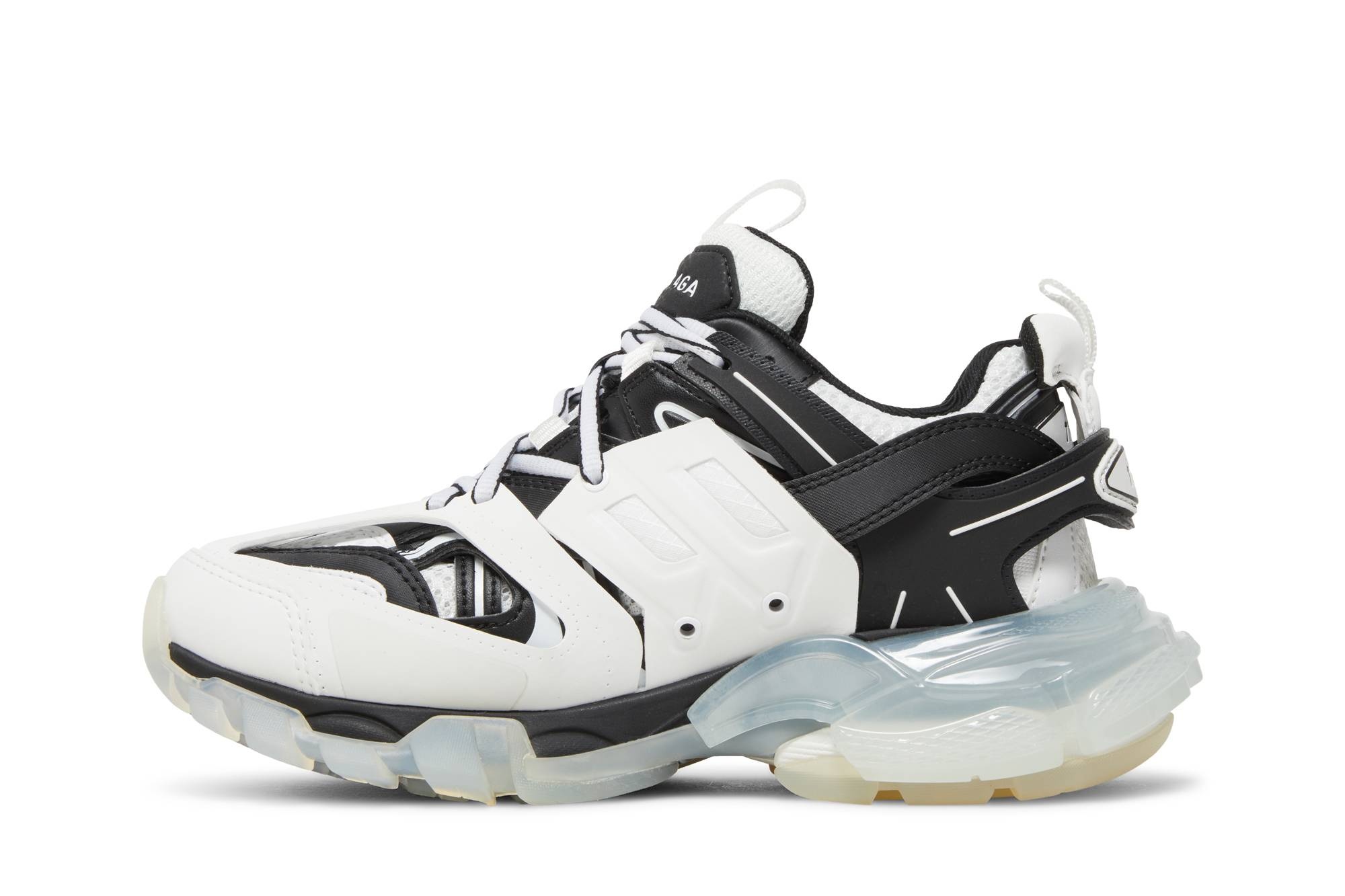 Balenciaga Wmns Track Sneaker 'Clear Sole - White Black' - 3