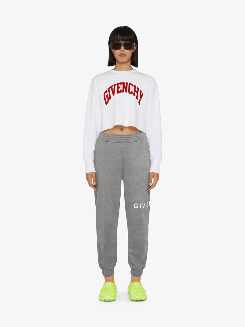 Givenchy GIVENCHY ARCHETYPE SLIM FIT JOGGER PANT IN FELPA outlook
