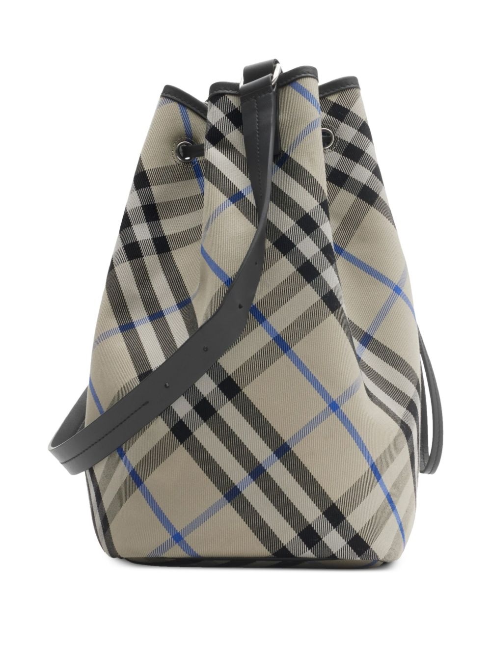 medium Check bucket bag - 5