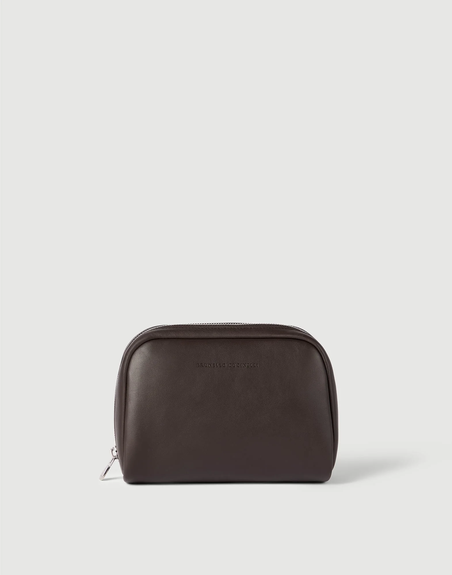 Smooth calfskin slim beauty case - 1
