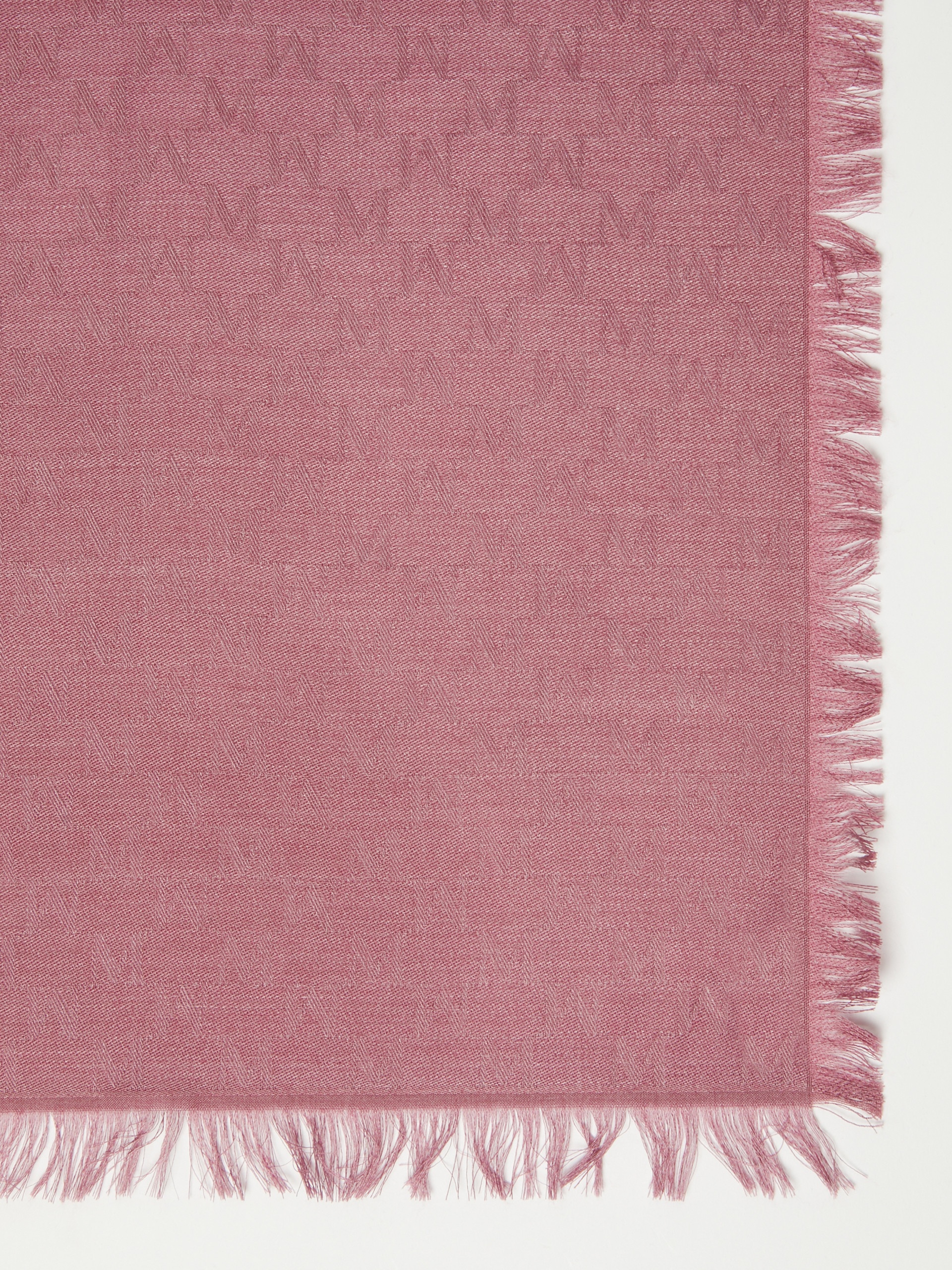 UMES Jacquard-knit wool and silk stole - 2