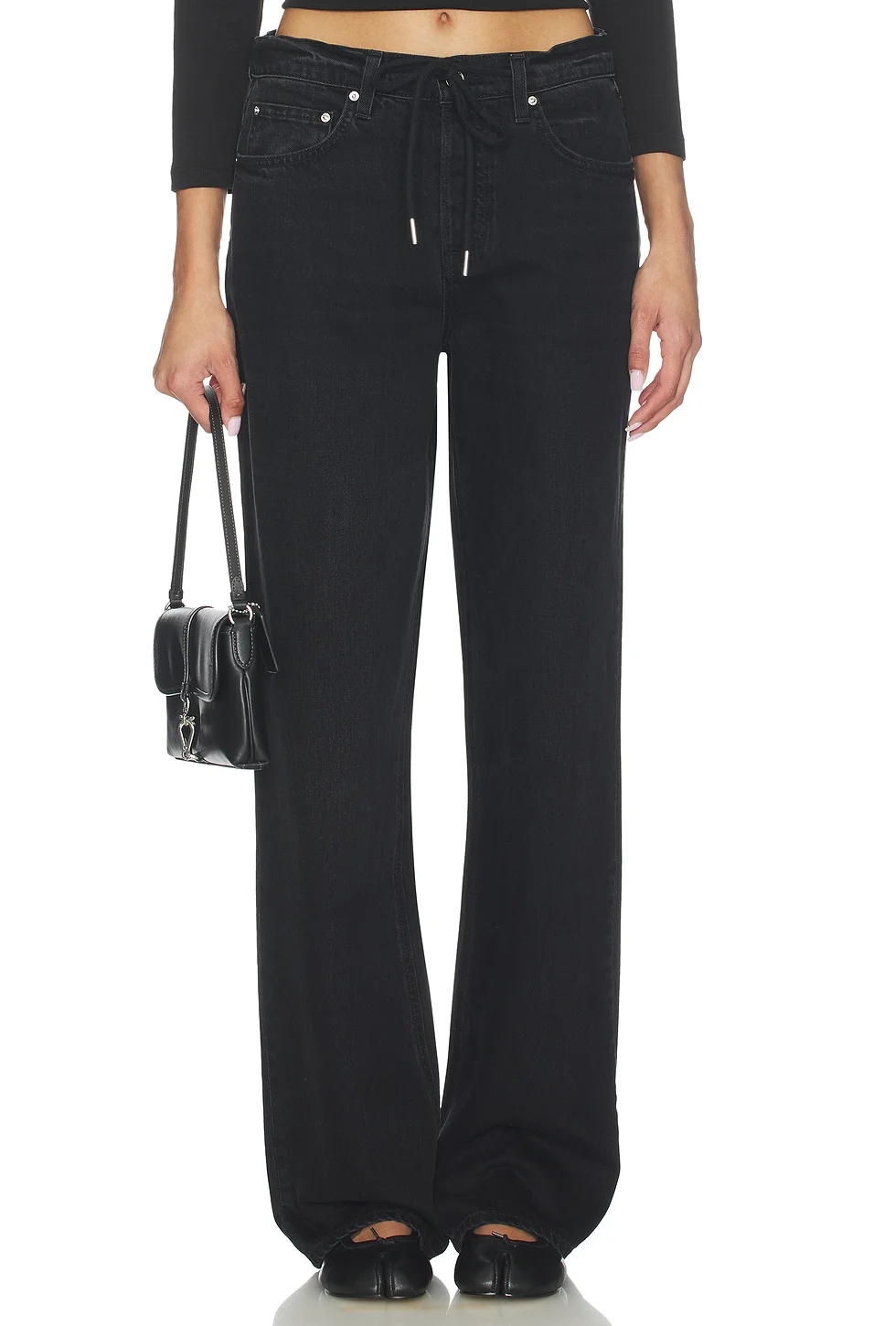 Bella Low Rise Boyfriend Drawstring - 1