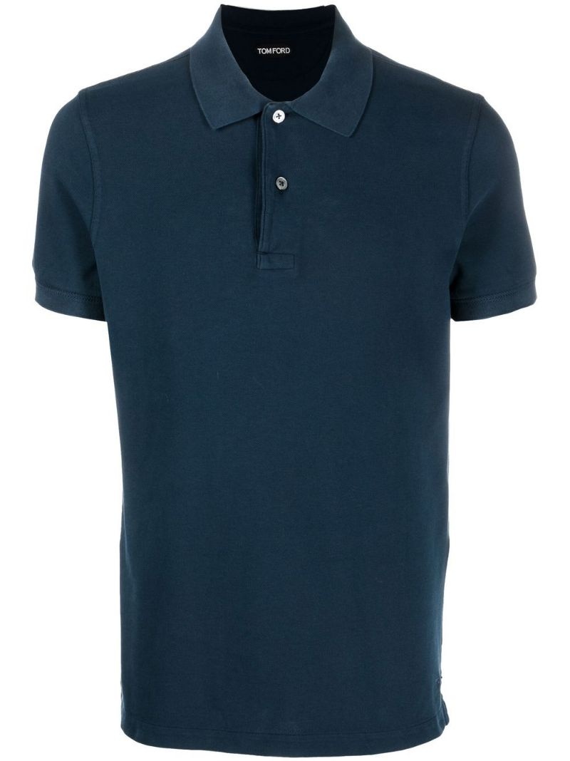 short sleeve polo shirt - 1