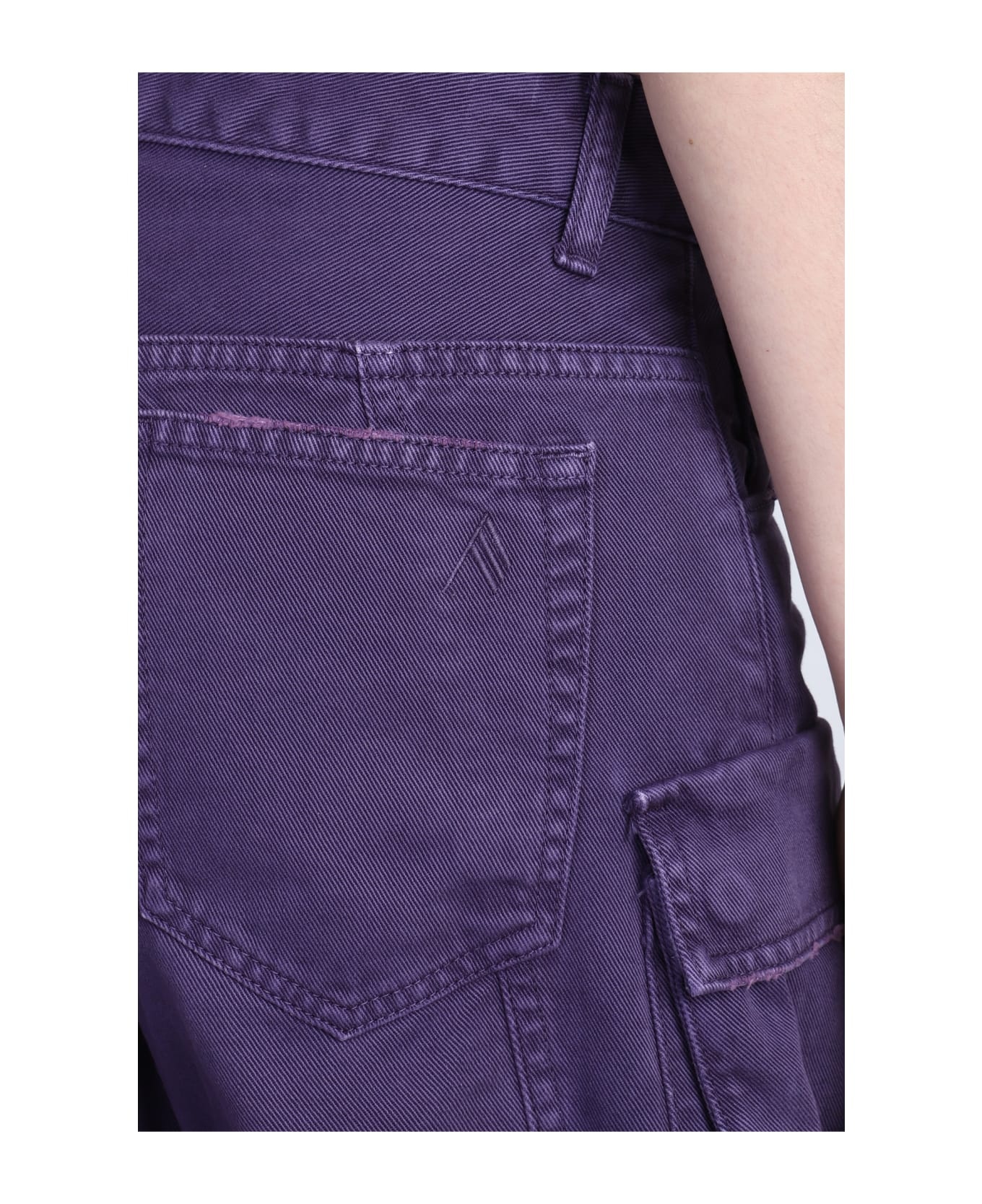 Fern Pants In Viola Cotton - 5