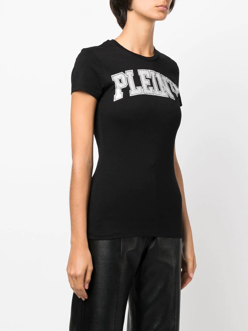 appliqué logo-print T-shirt 3