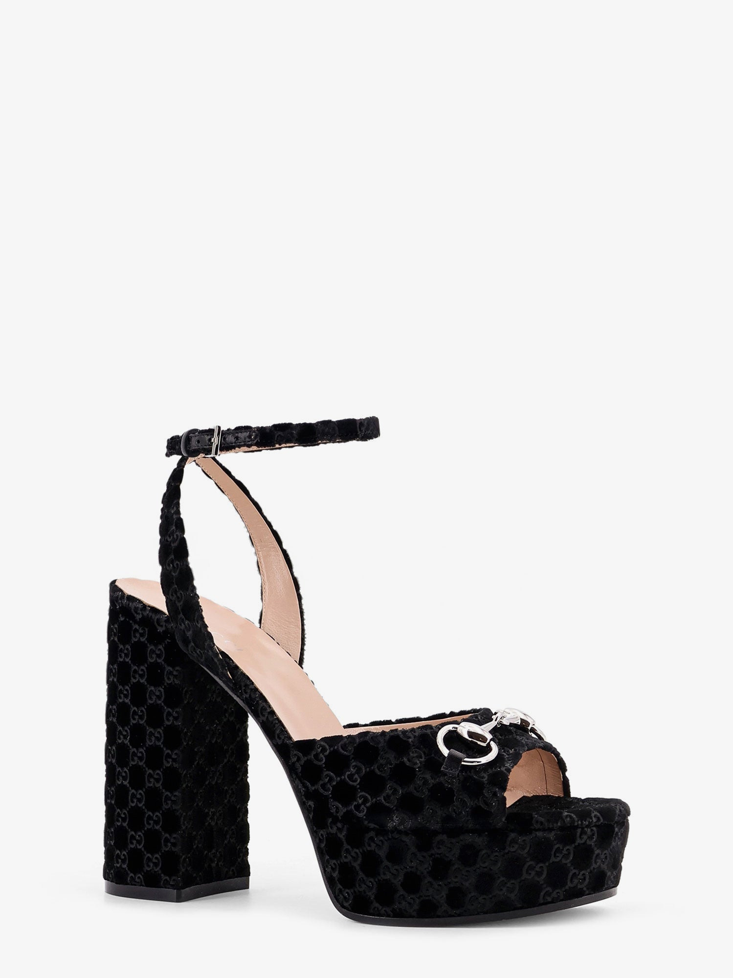 Gucci Women Wedge Suede Sandals - 2