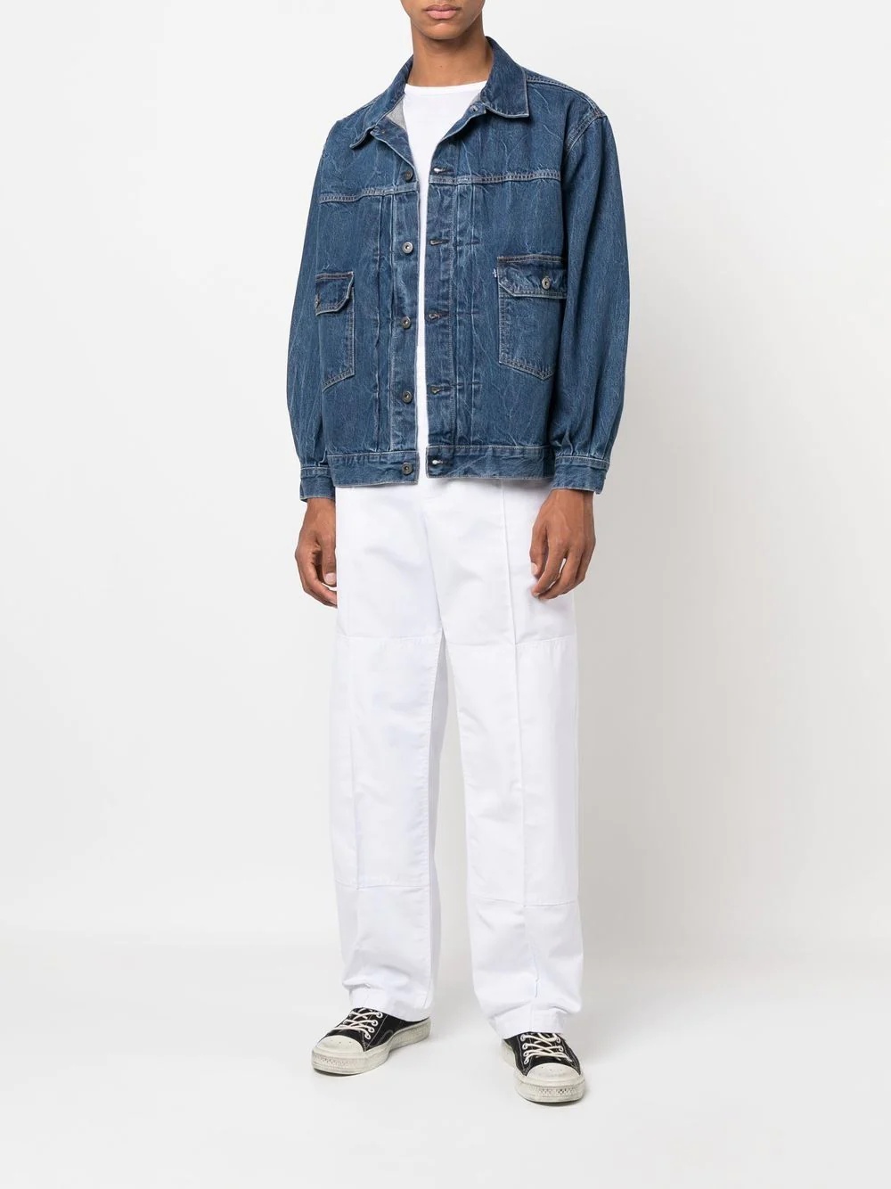 Tucked Type Two Trucker denim jacket - 2