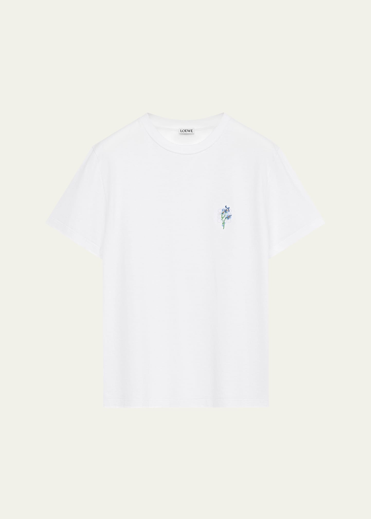 Floral Anagram Short-Sleeve T-Shirt - 1