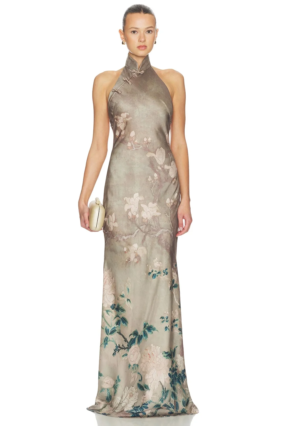 Gillian Satin Dress - 1