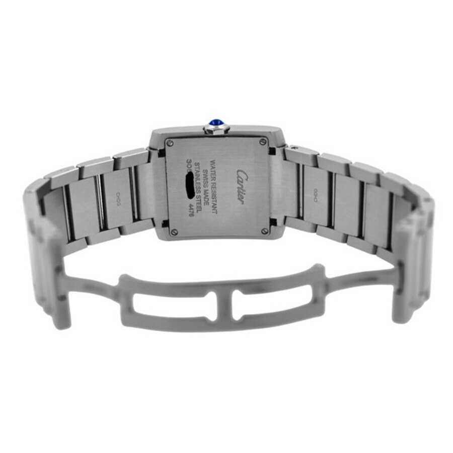 Pre-owned Cartier Tank Francaise Quartz Silver Dial Ladies Watch WSTA0074 - 7